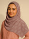 Leaf Me Alone Hijab - Tea Pink